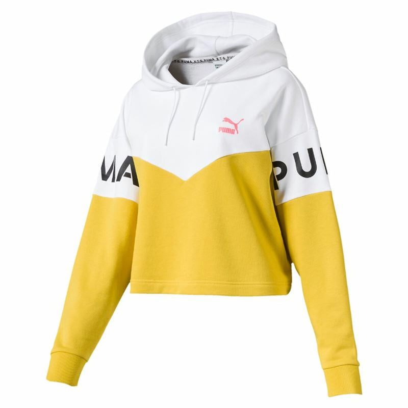 Sweat à capuche femme Puma XTG Jaune