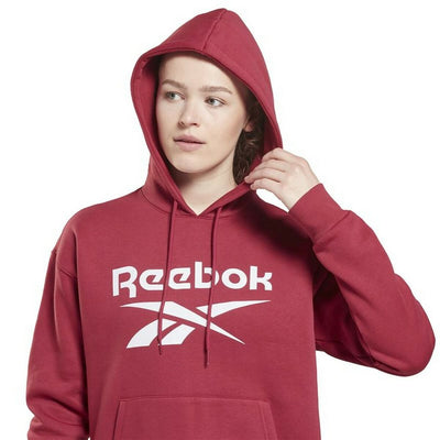 Sweat à capuche femme Reebok Identity Rouge