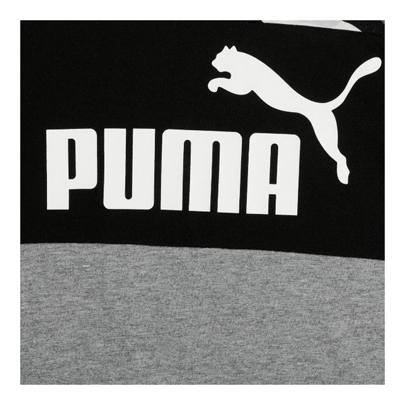 Camisola de Manga Curta Criança Puma ESS+ Camo Preto