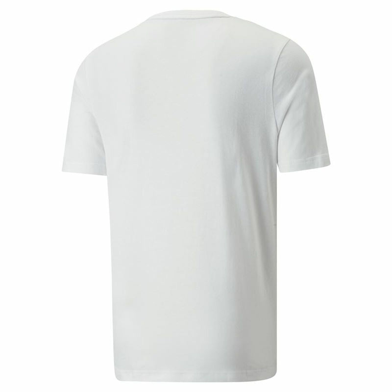 Men’s Short Sleeve T-Shirt Puma Essentials Elevated White