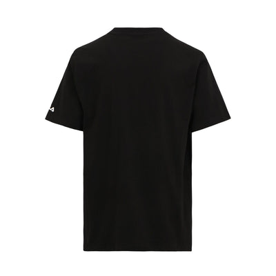 Child's Short Sleeve T-Shirt Fila  FAT0340 80010  Black