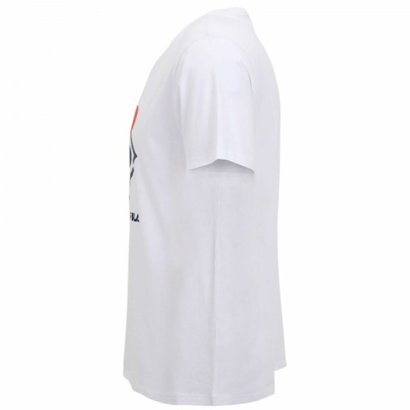 Men’s Short Sleeve T-Shirt Fila  FAM0447 10001 White