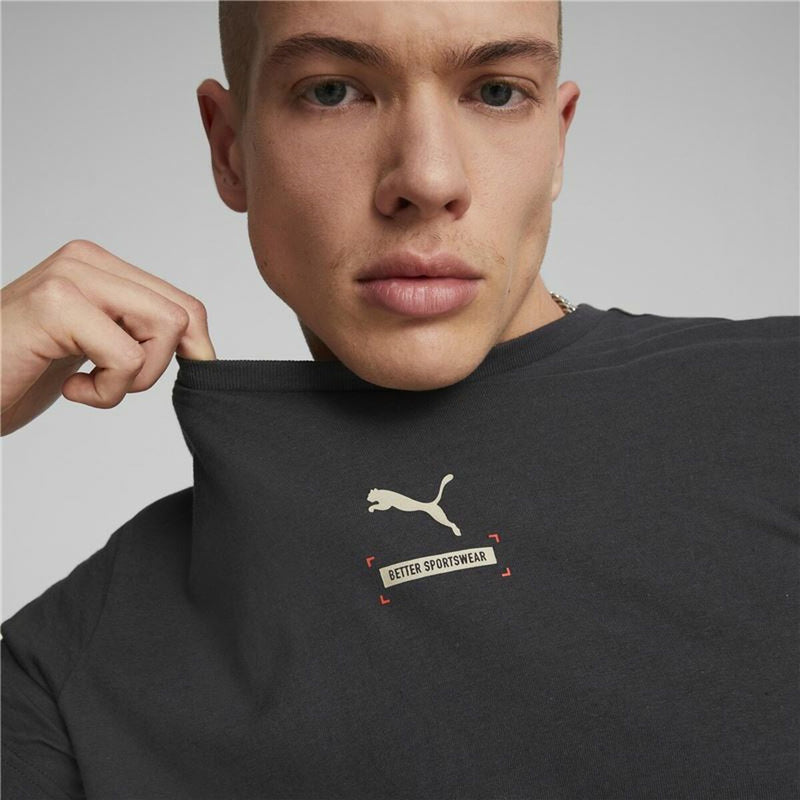 Men’s Short Sleeve T-Shirt Puma Better Black