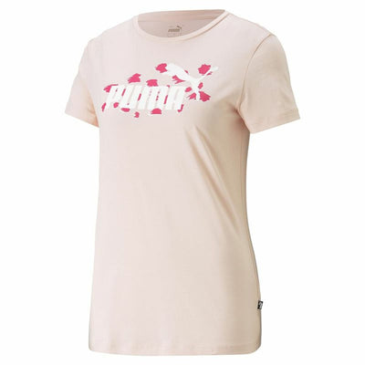 T-shirt à manches courtes femme Puma Ess+ Animal  Saumon