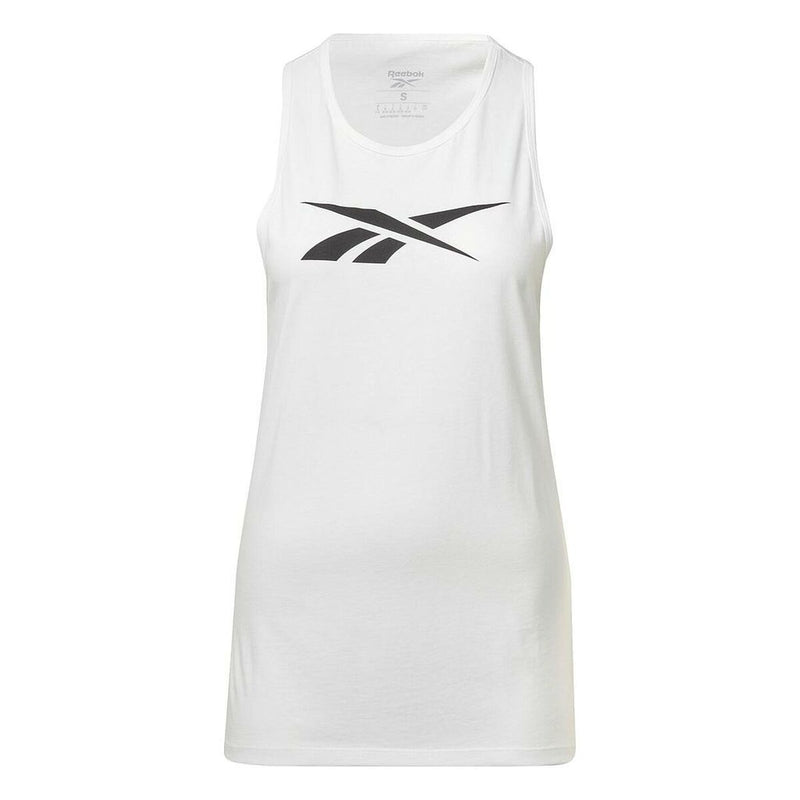 T-Shirt de Alças Mulher Reebok TE GRAPHIC TANK HT6181 Branco