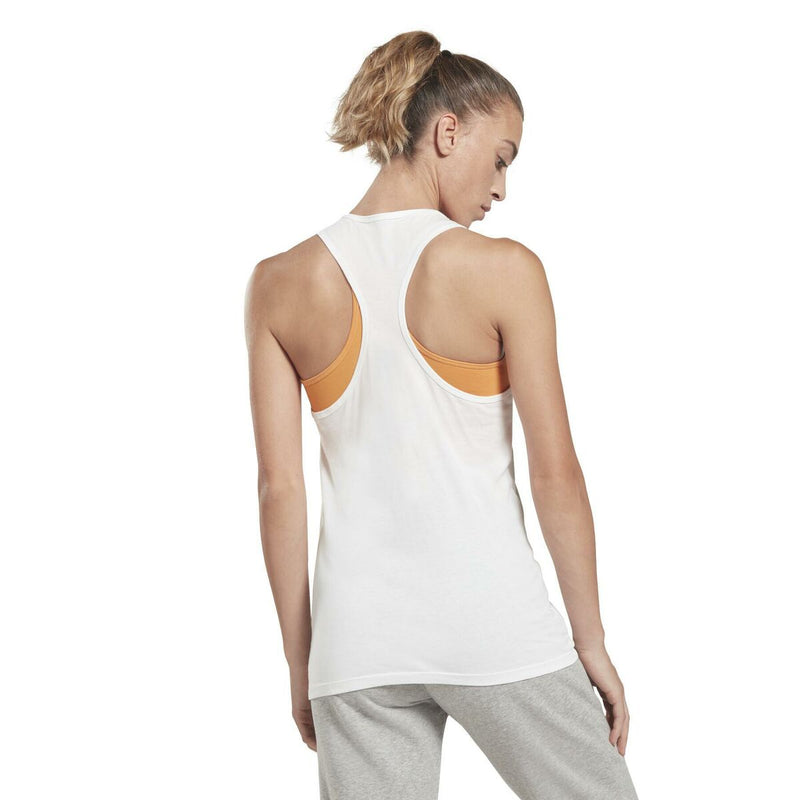 Tank Top Women Reebok TE GRAPHIC TANK HT6181 White