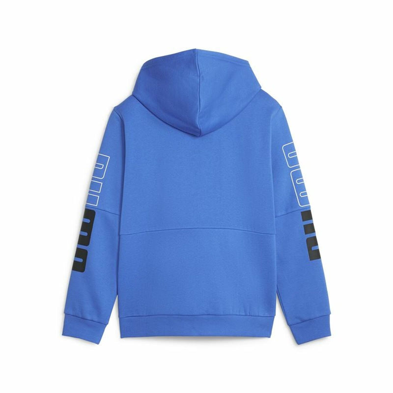 Sweat-shirt Enfant Puma Power Colorblock Bleu