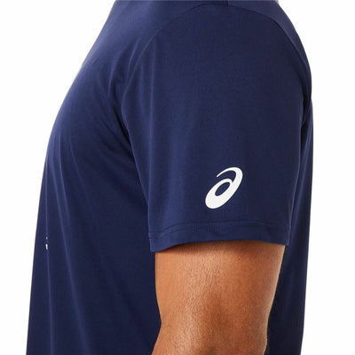T-shirt à manches courtes homme Asics Court Bleu