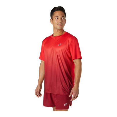Men’s Short Sleeve T-Shirt Asics Kasame Red