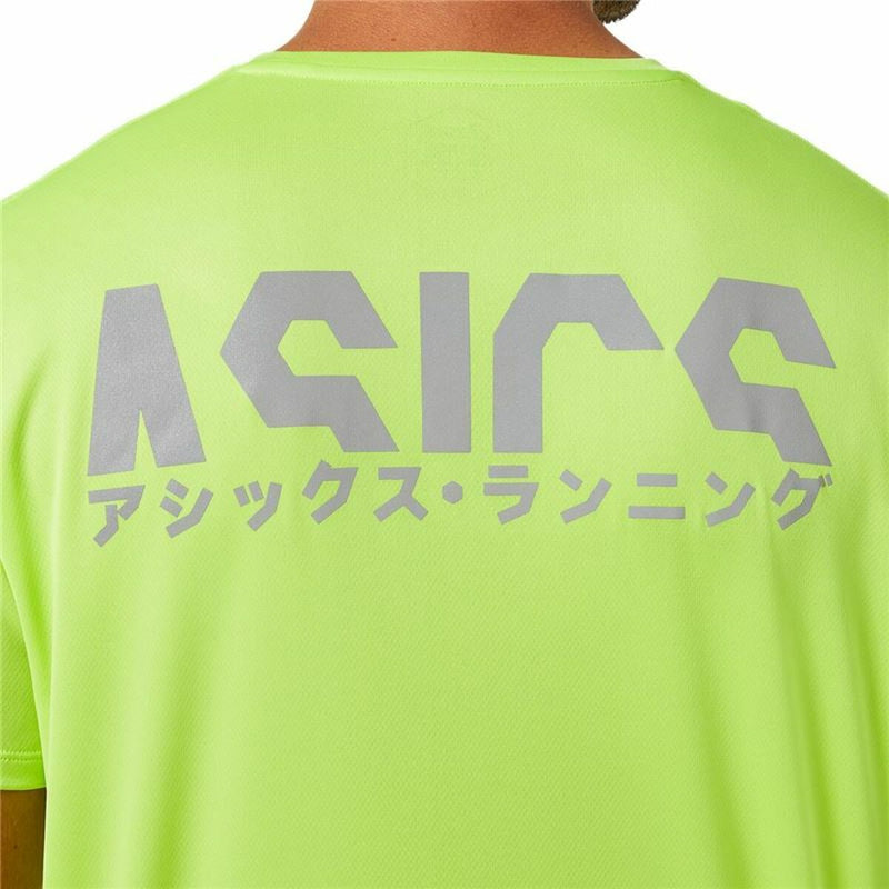 T-shirt à manches courtes homme Asics Katakana Vert