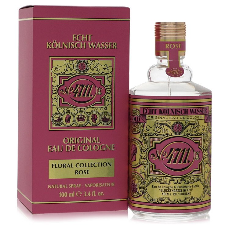 4711 Floral Collection Rose Eau De Cologne Spray (Unisex) By 4711