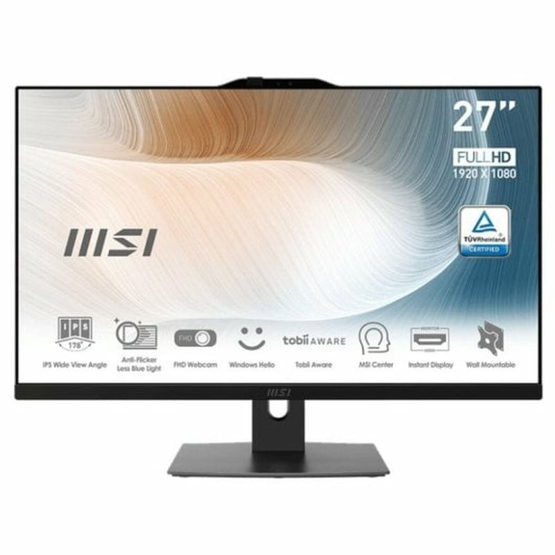 Tout en Un MSI 27" Intel Core i5-1235U 8 GB RAM 512 GB SSD