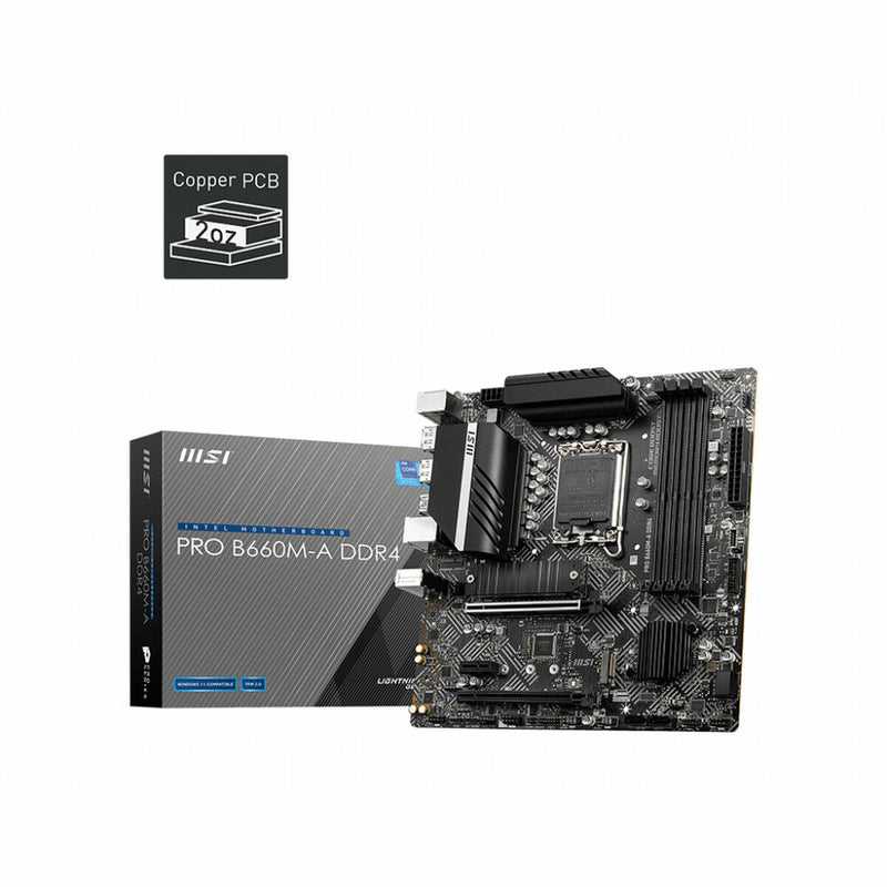 Carte Mère MSI PRO H610M-G DDR4 LGA 1700 Intel