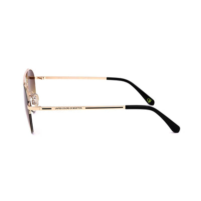 Lunettes de soleil Homme Benetton Noir Argenté