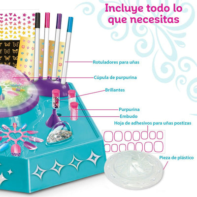 Manicure Set Cra-Z-Art Shimmer 'n Sparkle 36 x 11 x 27 cm 4 Units Children's