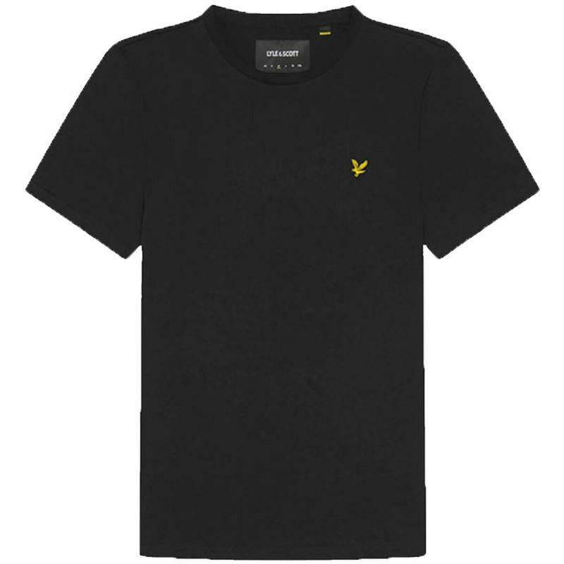 Camisola de Manga Curta Homem Lyle & Scott Preto