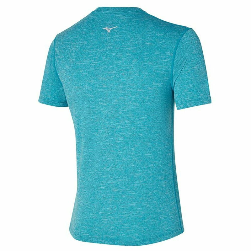 Men’s Short Sleeve T-Shirt Mizuno Core Tee Turquoise