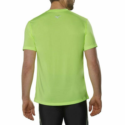 Men’s Short Sleeve T-Shirt Mizuno Core Tee Lime green