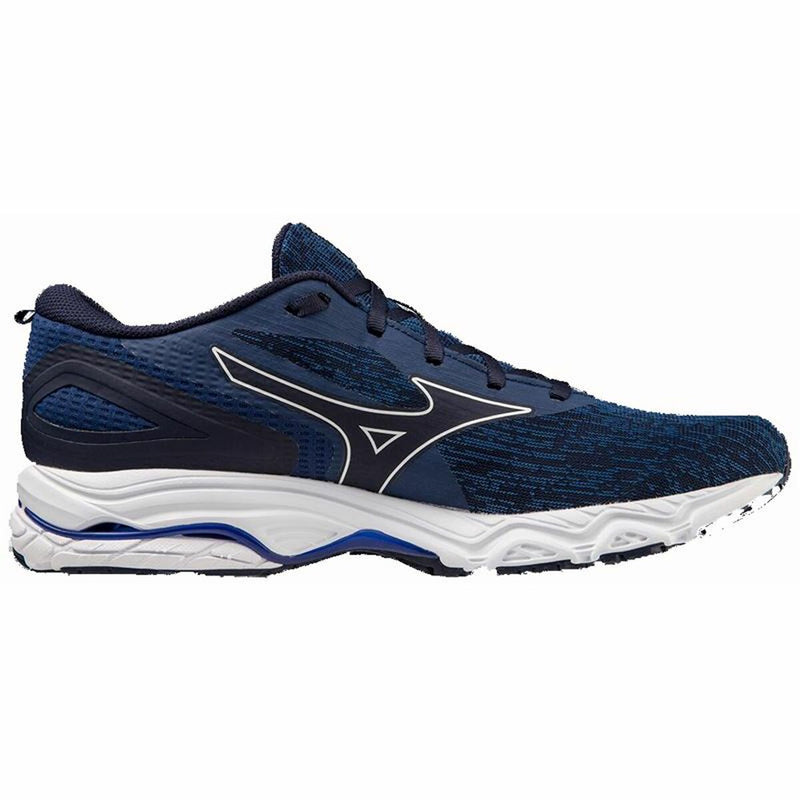 Running Shoes for Adults Mizuno Wave Prodigy 5 Blue Men