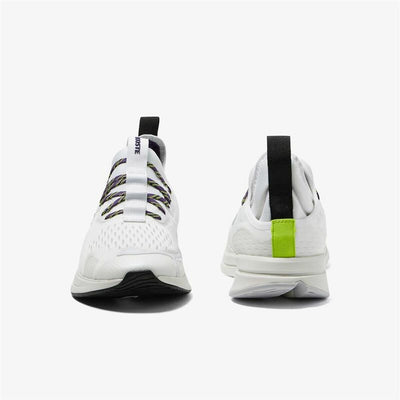 Chaussures de Running pour Adultes Lacoste Run Spin Confort Blanc Homme