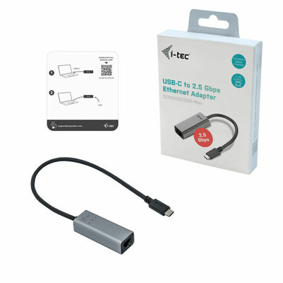 Adaptador USB para Ethernet i-Tec C31METAL25LAN