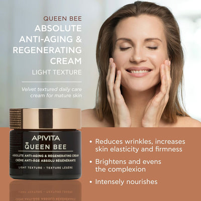 Creme Facial Apivita Queen Bee Antienvelhecimento 50 ml