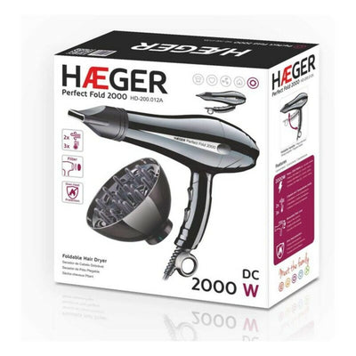 Secador de Cabelo Haeger HD-200.012A 2000W