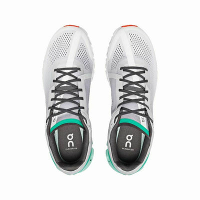 Running Shoes for Adults On Running Cloudflow White Grey Men