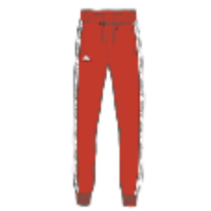 Pantalon de sport long Kappa 311MTW A01 Rouge Homme