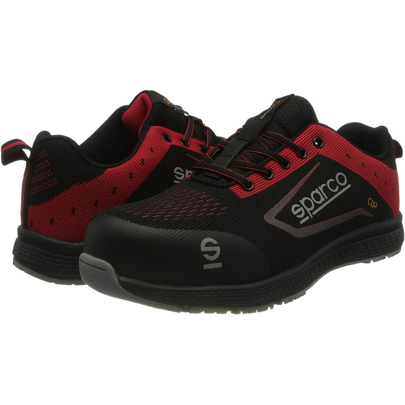 Safety shoes Sparco Cup Albert (46) Black Red