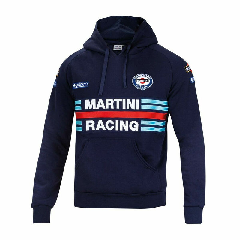Sweat à capuche Sparco Martini Racing Taille M Blue marine