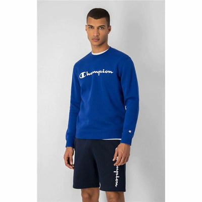 Men’s Sweatshirt without Hood Champion Legacy Poly American Blue