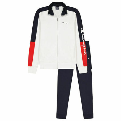 Ensemble de Sport pour Adultes Champion Full Zip Suit Blanc