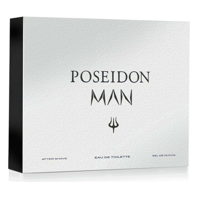 Men's Perfume Set Poseidon 1264-51433 EDT 3 Pieces