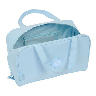 School Toilet Bag Glow Lab Cisnes Light Blue 31 x 14 x 19 cm