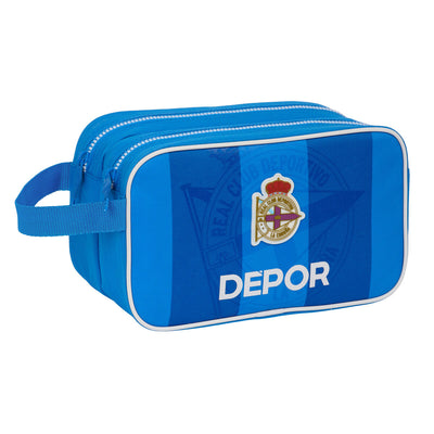 Nécessaire Escolar R. C. Deportivo de La Coruña Azul Desportivo 26 x 15 x 12.5 cm