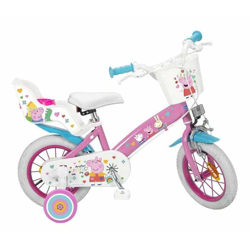 Bicicleta Infantil Peppa Pig   12" Cor de Rosa