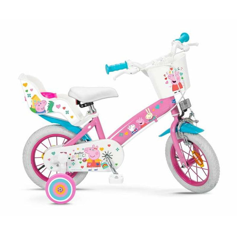 Bicicleta Infantil Peppa Pig   12" Cor de Rosa