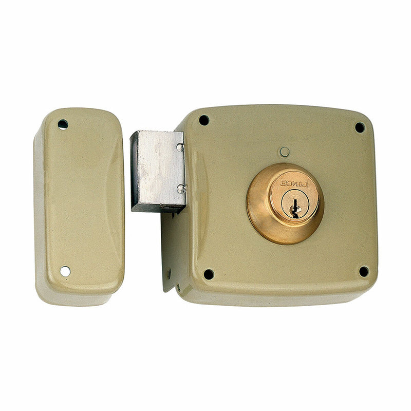 Lock Lince 5124a-95124ahe08i To put on top of Steel Left 80 mm
