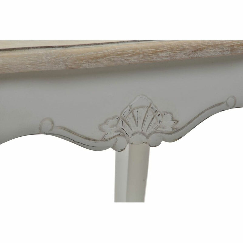 Jogo de 3 mesas DKD Home Decor Madeira Branco (60 x 40 x 61 cm) (3 pcs)