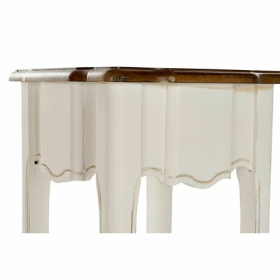 Jeu de 2 tables DKD Home Decor Blanc Marron 35 x 35 x 80 cm