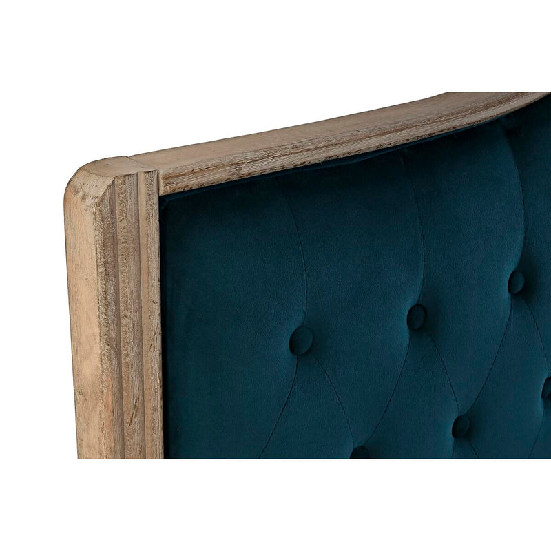Headboard DKD Home Decor Turquoise Wood Rubber wood 180 x 8 x 135 cm