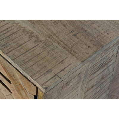 Móvel de TV DKD Home Decor Castanho Metal Madeira de mangueira (150 x 59 x 40 cm)