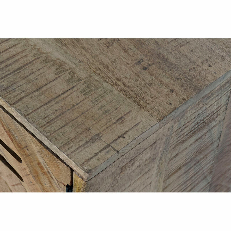 Móvel de TV DKD Home Decor Castanho Metal Madeira de mangueira (150 x 59 x 40 cm)
