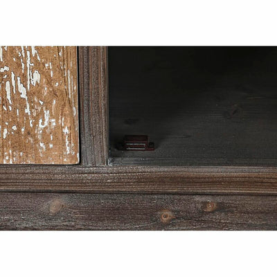 Sideboard DKD Home Decor Fir Beige MDF Dark brown (145 x 41,5 x 92,5 cm)