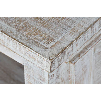 TV furniture DKD Home Decor 158 x 50 x 54 cm White Mango wood