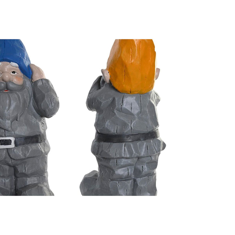 Decorative Figure DKD Home Decor 25 x 18,3 x 48,2 cm Gnome Magnesium
