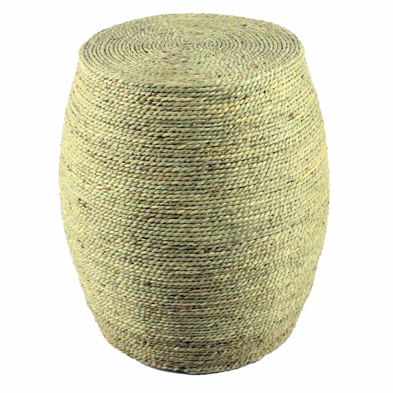 Footrest DKD Home Decor Brown Light brown Hemp Rope Natural Urban 45 x 45 x 52 cm