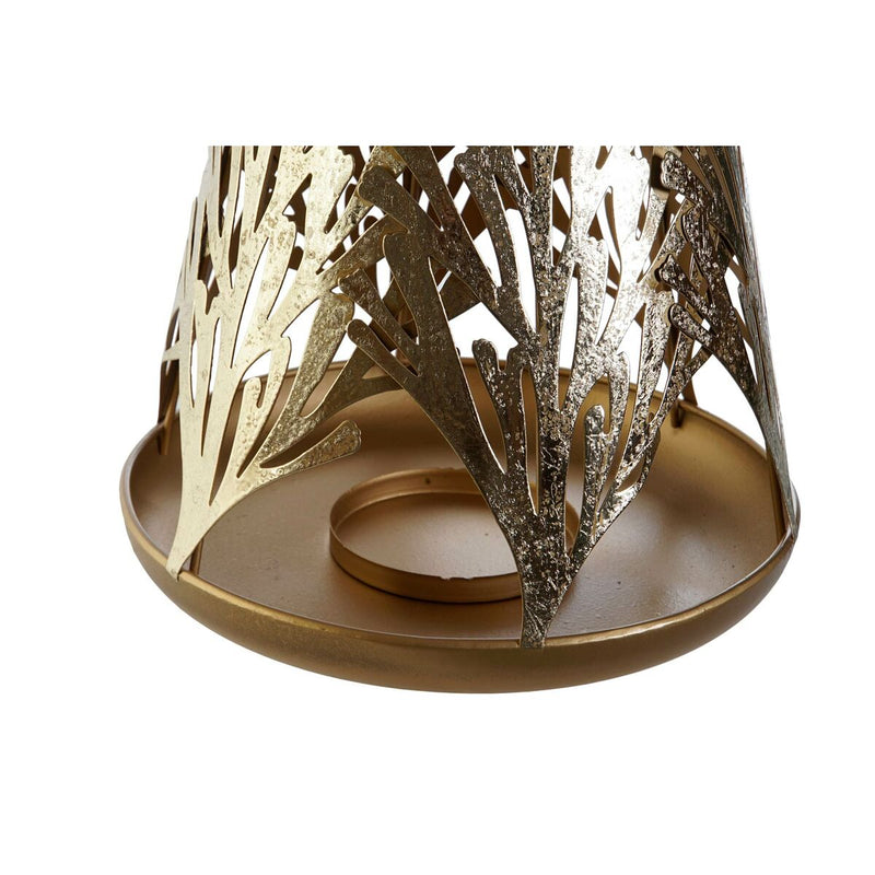 Lantern DKD Home Decor Golden Metal 25 x 25 x 42 cm