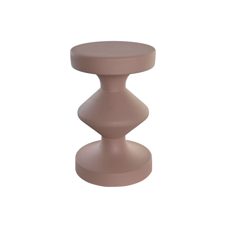 Side table DKD Home Decor Pink Iron 29,5 x 29,5 x 47 cm